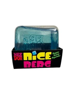 NeeDoh Nice Berg Super Solid Squish - Clear